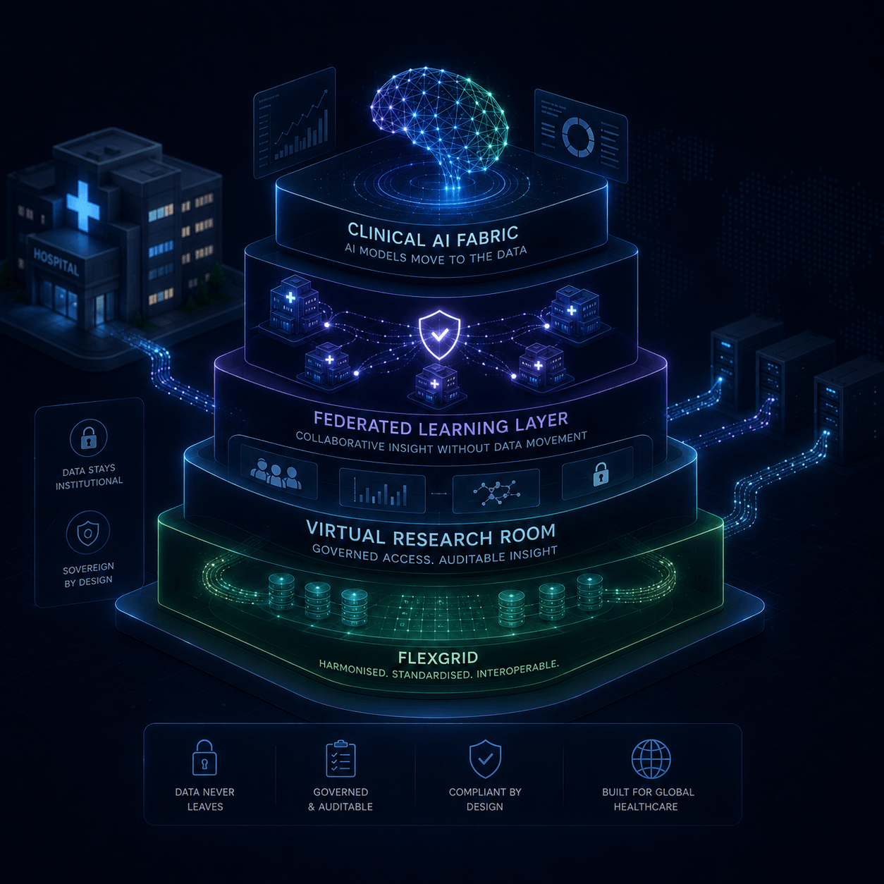 Our vision — building the layers of healthcare data infrastructure